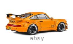 2016 Porsche 911 RWB Solido 118 Type 964 Hibiki Orange Diecast Model Car