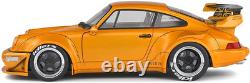 2016 Porsche 911 RWB Solido 118 Type 964 Hibiki Orange Diecast Model Car