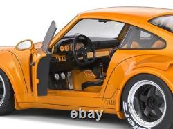 2016 Porsche 911 RWB Solido 118 Type 964 Hibiki Orange Diecast Model Car