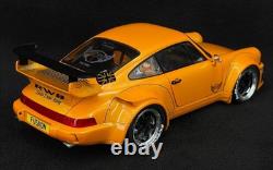 2016 Porsche 911 RWB Solido 118 Type 964 Hibiki Orange Diecast Model Car