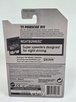 2018 Hot Wheels'71 Porsche 911 Nightburnerz Magnus Walker Sealed LE 115/365