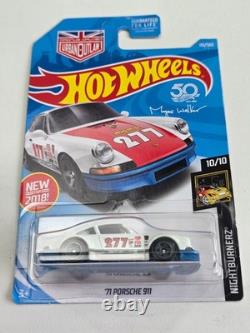 2018 Hot Wheels'71 Porsche 911 Nightburnerz Magnus Walker Sealed LE 115/365