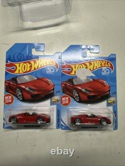 2018 Hot Wheels Red Porsche 918 Spyder Rare PR5 Wheel Variation & Transition HTF