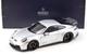 2021 Porsche 992 GT3 Coupe Norev 118 Silver Diecast Model Car
