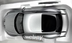 2021 Porsche 992 GT3 Coupe Norev 118 Silver Diecast Model Car