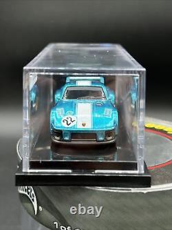 2022 Hot Wheels TOY FAIR BLUE PORSCHE 935 in Acrylic Case Super Rare FREE SHIPPI