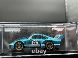 2022 Hot Wheels TOY FAIR BLUE PORSCHE 935 in Acrylic Case Super Rare FREE SHIPPI