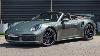 2022 Porsche 911 992 Turbo S Cabriolet Aventurine Green Walkaround Romans International