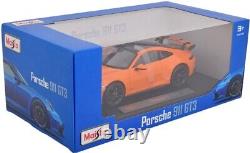 2022 Porsche 911 GT3 118 Maisto Orange 992 Diecast Car Model Car Toy Car