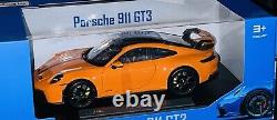 2022 Porsche 911 GT3 118 Maisto Orange 992 Diecast Car Model Car Toy Car