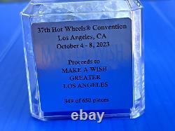 2023 Hot Wheels Collectors Convention Charity 1971 Porsche 911 / 349 of 650