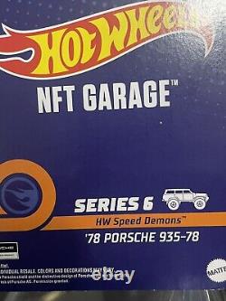 2023 Hot Wheels NFTG Garage Series 6'78 Porsche 935-78? FAST SHIPPING