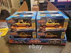 2024 HOT WHEELS Porsche Pull-Back Speeders 143 Lot Of 8 - Box Full O' Porsche