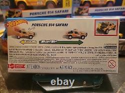 2024 HOT WHEELS Porsche Pull-Back Speeders 143 Lot Of 8 - Box Full O' Porsche