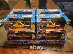 2024 HOT WHEELS Porsche Pull-Back Speeders 143 Lot Of 8 - Box Full O' Porsche