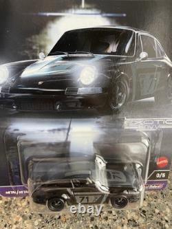 2024 Hot Wheels Premium Car Culture Exotic Envy'71 Porsche 911 #0/5 Black Chase