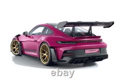 2024 Porsche 911 (992) GT3 RS Weissach 143 Minichamps Rubystar Gold Wheels