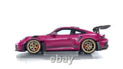 2024 Porsche 911 (992) GT3 RS Weissach 143 Minichamps Rubystar Gold Wheels