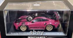2024 Porsche 911 (992) GT3 RS Weissach 143 Minichamps Rubystar Gold Wheels