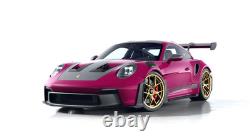2024 Porsche 911 (992) GT3 RS Weissach 143 Minichamps Rubystar Gold Wheels