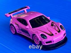 2025 Hot Wheels Porsche 911 GT3 RS PINK Prototype Unspun Super Hot & Rare