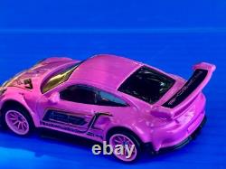 2025 Hot Wheels Porsche 911 GT3 RS PINK Prototype Unspun Super Hot & Rare
