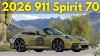 2026 Porsche 911 Spirit 70 The Third Icons Of Cool