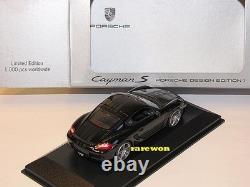 35th Anniversary Porsche Design DE1 Cayman 987.1 S Minichamps 1/43 RARE DLRpromo