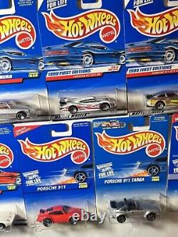 64x ALL PORSCHE Hot Wheels Lot'73-23 911 GT3 935 959 T Hunt 956 928 Race Day RR