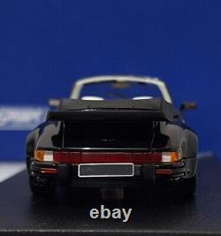 (7) Porsche 911 (930) Cabrio Turbo Look 1985 Black 143 LOOKSMART LS361B RARE