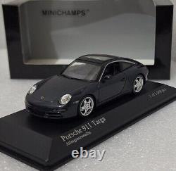 (7) Porsche 911 (997) Targa 2006 Grey Met 143 Minichamps 400066161 SUPER RARE