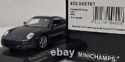 (7) Porsche 911 (997) Targa 2006 Grey Met 143 Minichamps 400066161 SUPER RARE