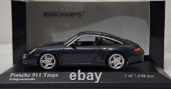 (7) Porsche 911 (997) Targa 2006 Grey Met 143 Minichamps 400066161 SUPER RARE