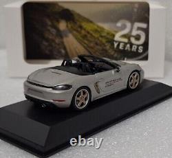 (8) Porsche 718 Boxster 982 25 Years Travel Experience 2020 143 Minichamps