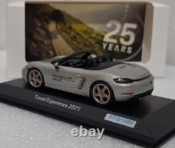 (8) Porsche 718 Boxster 982 25 Years Travel Experience 2020 143 Minichamps