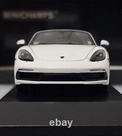 (8) Porsche 718 Boxster GTS 4.0 982 2020 White 143 Minichamps 410069101 RARE