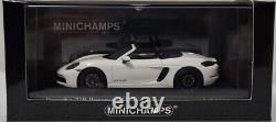 (8) Porsche 718 Boxster GTS 4.0 982 2020 White 143 Minichamps 410069101 RARE