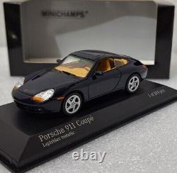 (8) Porsche 911 996 Coupe 1998 Blue Met 143 Minichamps 400061180 1 of 384 PCS