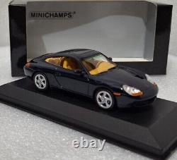 (8) Porsche 911 996 Coupe 1998 Blue Met 143 Minichamps 400061180 1 of 384 PCS