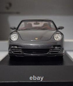 (8) Porsche 911 (997.2) Turbo 2010 Dark Grey 143 Minichamps WAP 020 001 0A RARE