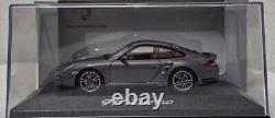 (8) Porsche 911 (997.2) Turbo 2010 Dark Grey 143 Minichamps WAP 020 001 0A RARE