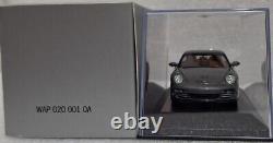 (8) Porsche 911 (997.2) Turbo 2010 Dark Grey 143 Minichamps WAP 020 001 0A RARE