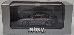 (8) Porsche 911 (997.2) Turbo 2010 Dark Grey 143 Minichamps WAP 020 001 0A RARE