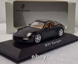 (8) WOW Porsche 911 997 Targa 2007 Black 143 Minichamps WAP 02016017 RARITY