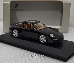 (8) WOW Porsche 911 997 Targa 2007 Black 143 Minichamps WAP 02016017 RARITY