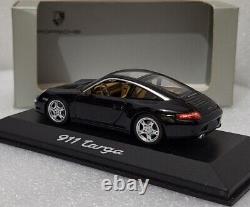 (8) WOW Porsche 911 997 Targa 2007 Black 143 Minichamps WAP 02016017 RARITY