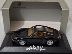 (8) WOW Porsche 911 997 Targa 2007 Black 143 Minichamps WAP 02016017 RARITY