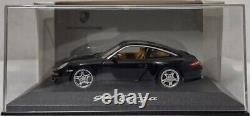 (8) WOW Porsche 911 997 Targa 2007 Black 143 Minichamps WAP 02016017 RARITY