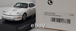 (9) Porsche 911 964 Carrera 4 White PMG Jahresmodell 2010 143 Spark MAP02007011