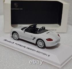 (9) Porsche Boxster S 986 White Porsche Design Edition 2 143 Schuco PORS06